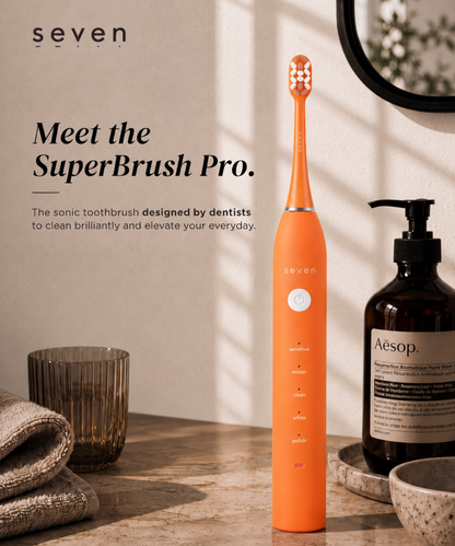 The SuperBrush Pro- Sunset Orange