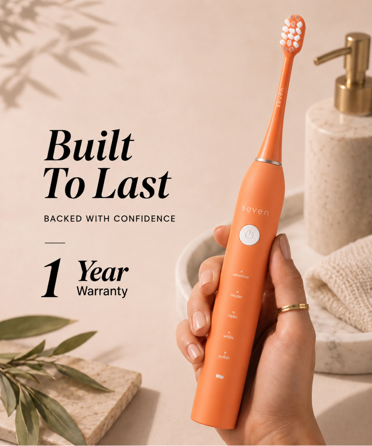 The SuperBrush Pro- Sunset Orange