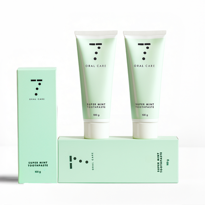 Super Mint Toothpaste | Pack f 2 |