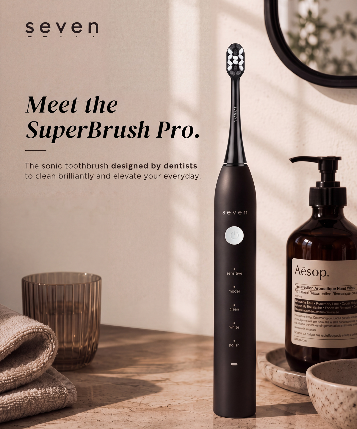 The SuperBrush Pro- Matte Black